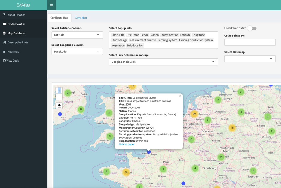 eviatlas mapping capabilities